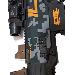 تفنگ اسباب بازی مسلسل شارژی تیر اسفنجی RPEX ASSEMBLED SOFT BULLET GUN SERIES_اسباب بازی